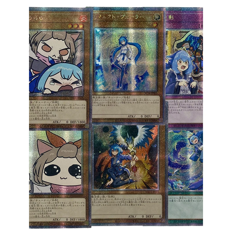 Yu-Gi-Oh! Ash Blossom & Joyous Spring Ghost Sister & Spooky Dogwood DIY Homemade Toys Collection Card Christmas Birthday Gift