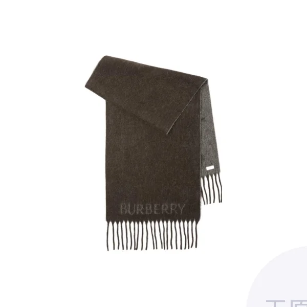 Burberry Wool, Mohair, Alpaca, Polyamide Knit Scarves Women's Brown 80765651