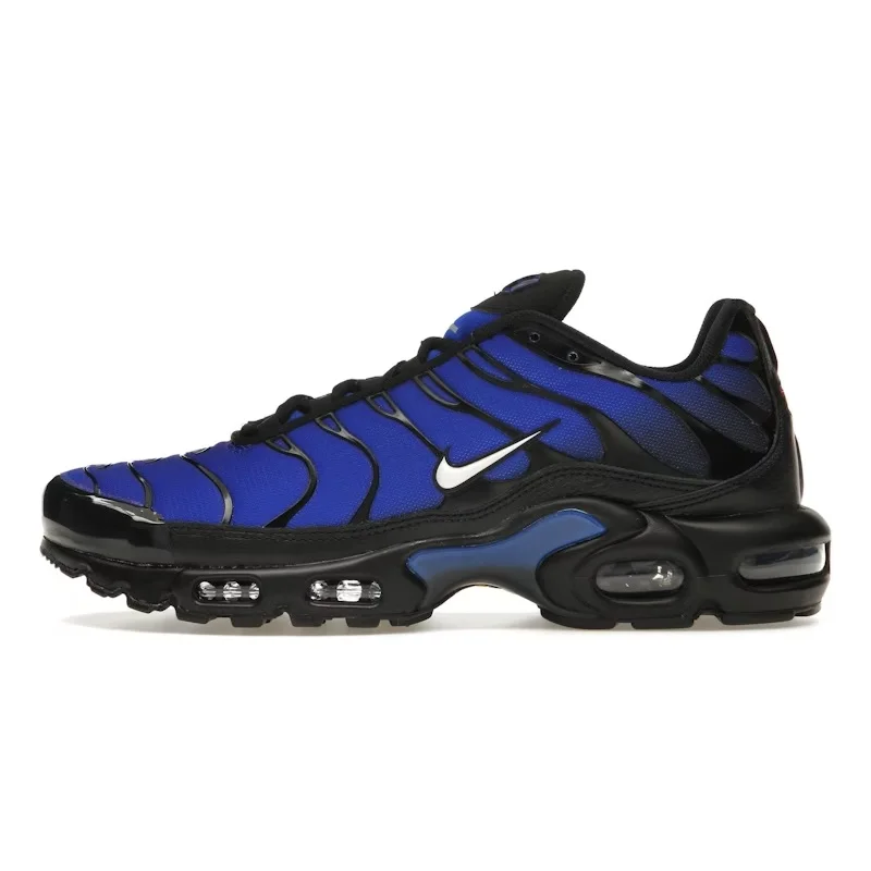 Nike Air Max Plus Racer Blue Triple Black White Casual Classic Jogging Sports Shoe Trainers Sneakers Women Men Running Shoes