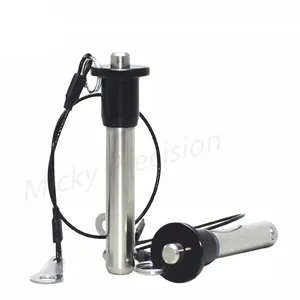 الفولاذ المقاوم للصدأ الأسهم الكرة قفل دبوس ، دبوس مكبر الصوت سريع الإصدار ، قطر السلك 5 ، 6 ، 8 ، 10 ، 12 ، 16 ، 20 ، الطول 10 ، 100 مم أعلى 10 مبيعات دبوس لصفيف الخط - رقم 1