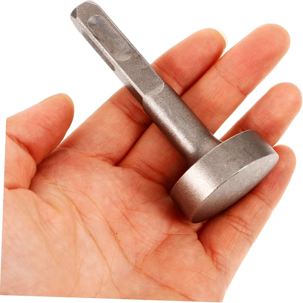 85mm Ground Rod Driver Heavy Duty - Forged Steel Drill Bit Hammer Attachment For Grounding Rods Fence Installation Wear Bits