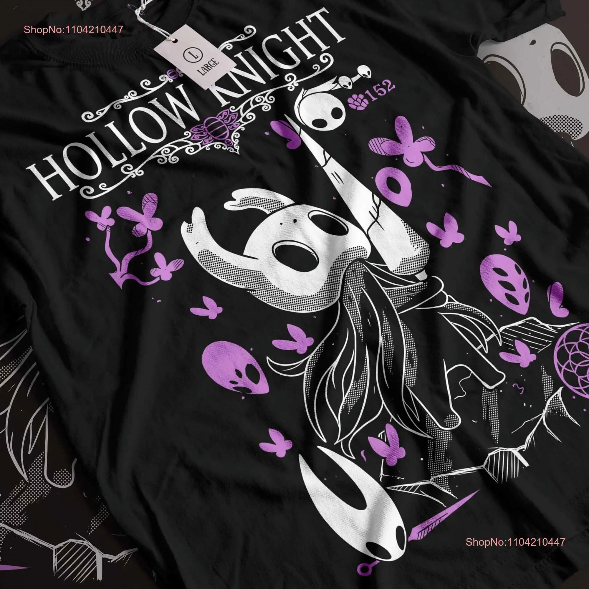 Hollow Knight Gaming T Shirt Indie long or short sleeves