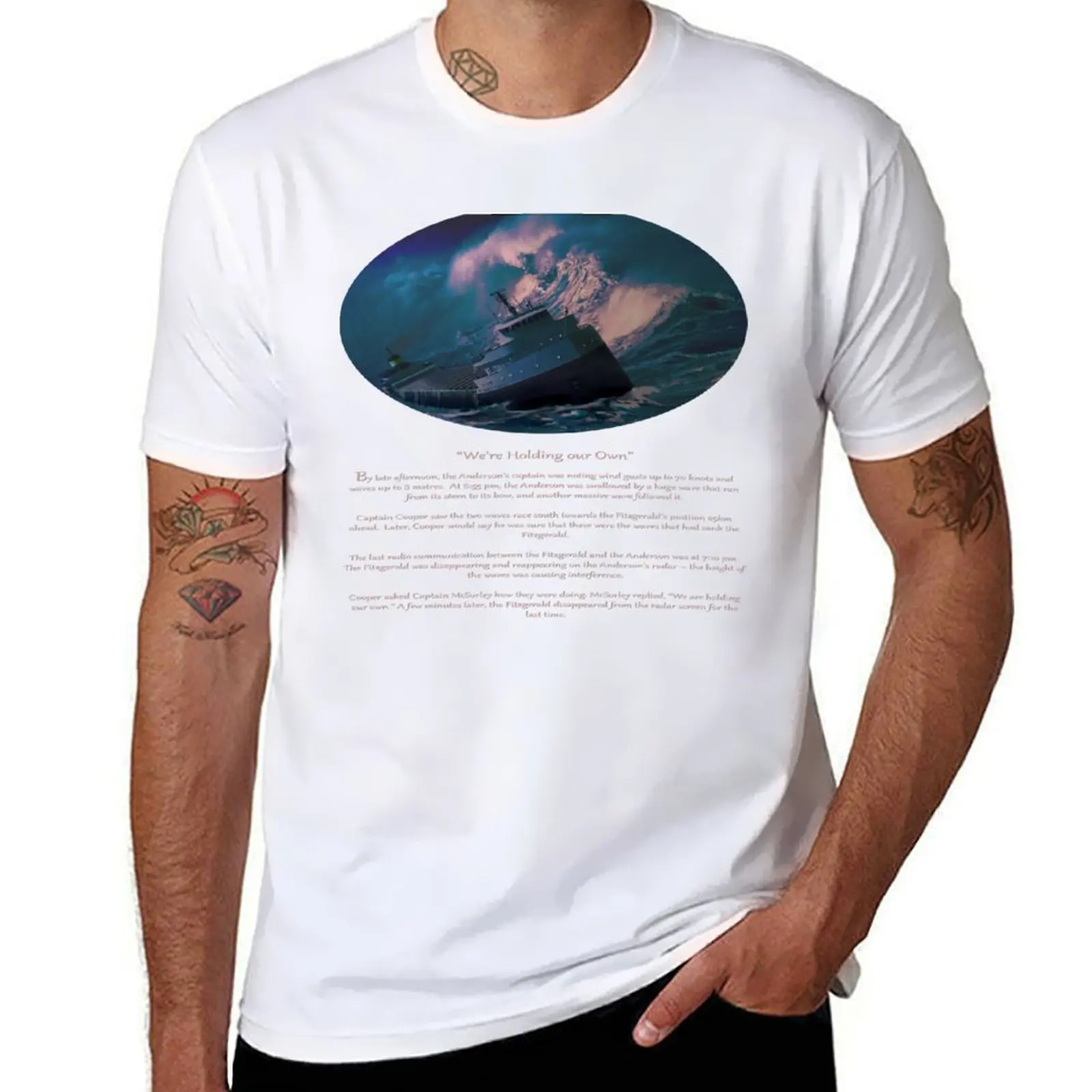 

Edmund Fitzgerald T-Shirt g man t shirts for men t shirts designer T-Shirt