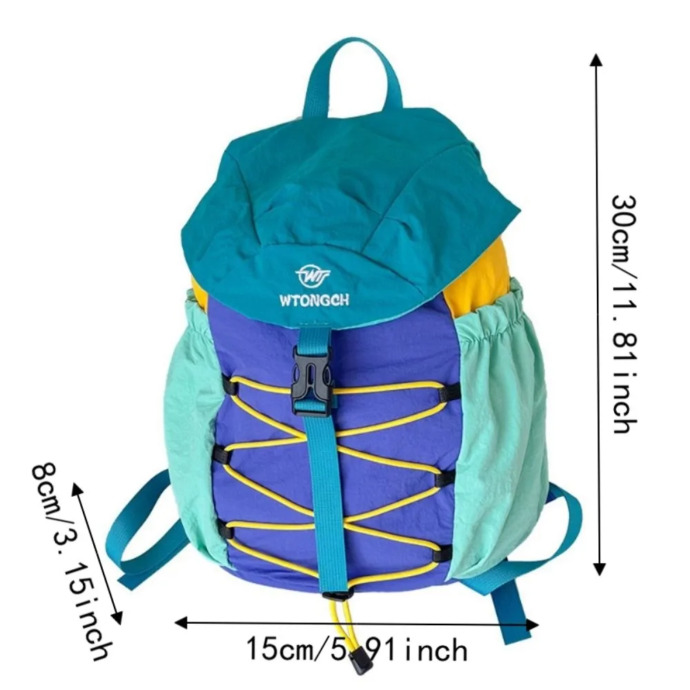 Kreativer Sport-Rucksack mit Kordelzug, leicht, großes Fassungsvermögen, Schultergurte, verschleißfester Kordelzugverschluss – Detail 1