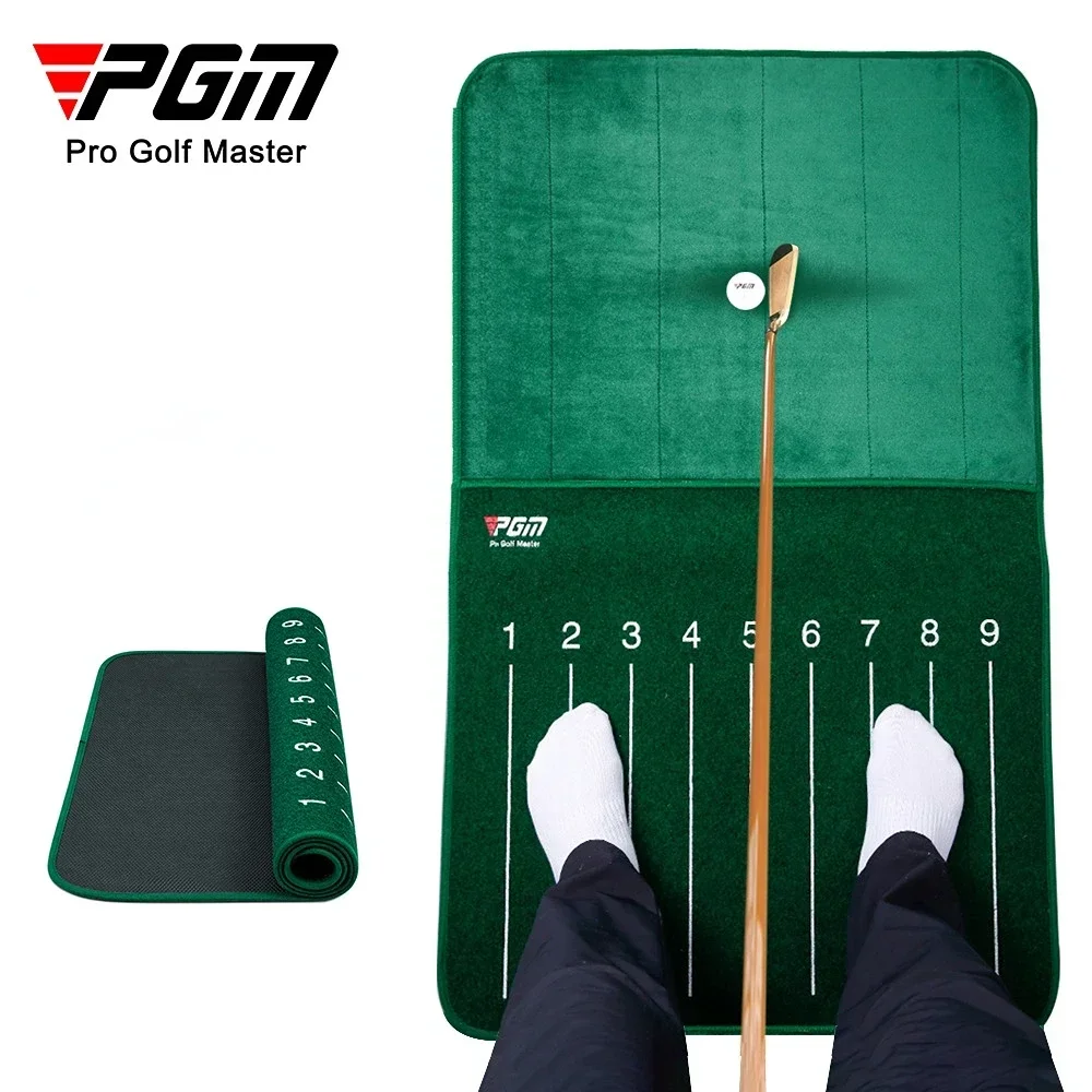 

PGM Golf Cut Detection practice mat Shows The Hitting Track High Quality Velvet Indoor Trainer DJD037