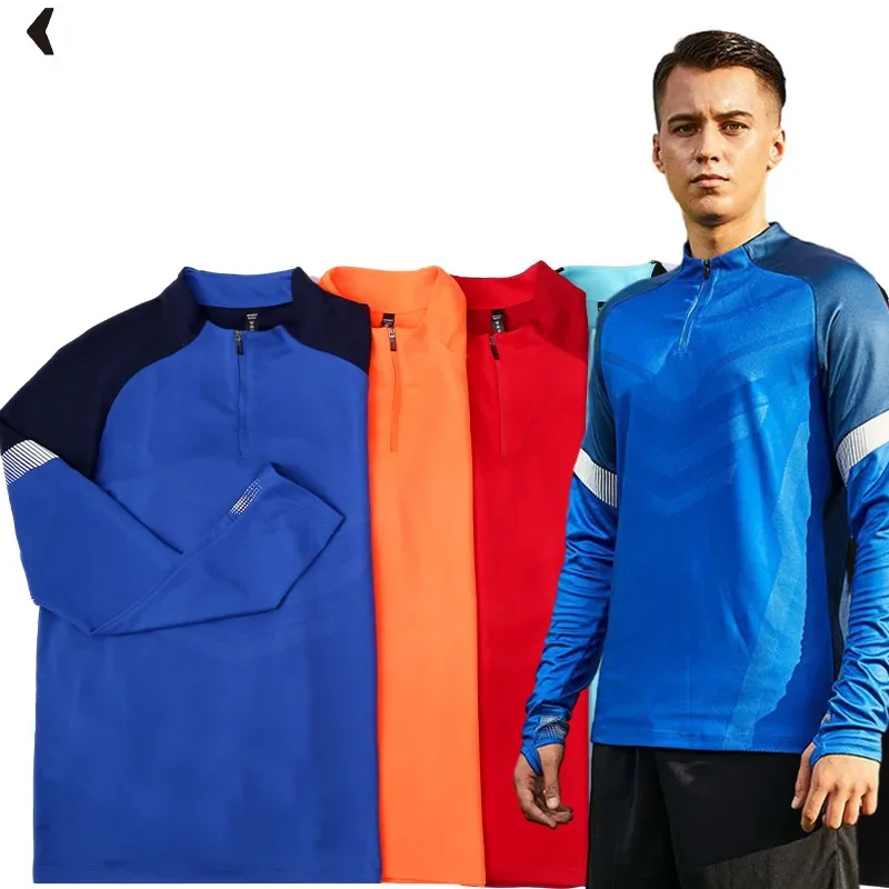 

Wholesale Mens Soccer Tracksuit Jogging Tracksuit Football Club Tracksuit Set Winter Outdoor Training Jackets For Kids 84012