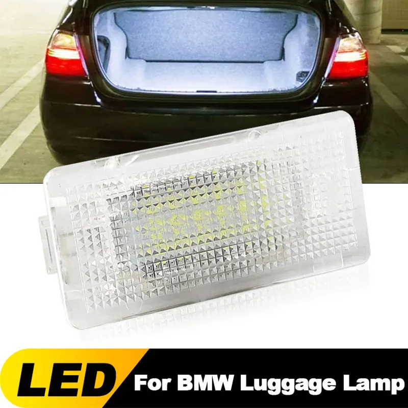 1pc LED Luggage Trunk Lamp for BMW E81/E82/E87/E88/F20/F21/E90/E92/E93/F30/F32 (L X1) E36/E46 (F X2) E39 (F X1+L X1) Trunk Light