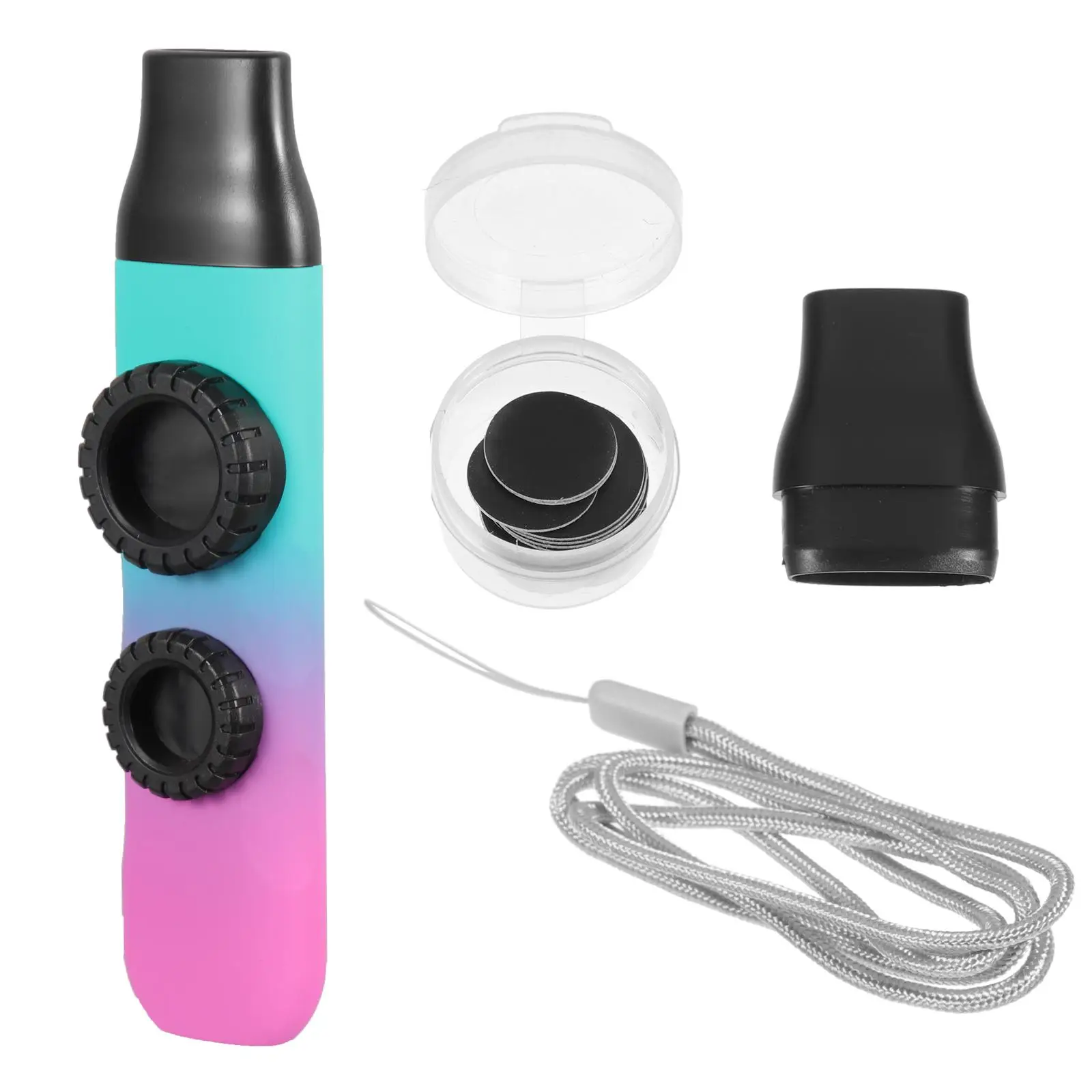 Double Hole Kazoo Colorful High Pocket Size Guitar Partner Kids Musical Instruments Reliable Performance