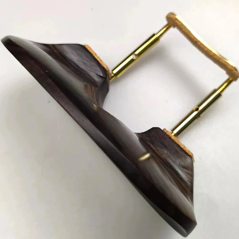 1pcs 4/4 Violin Chinrest Central Type Violin Chin Rest With Clamps/Bracket/screw Ebony Wood