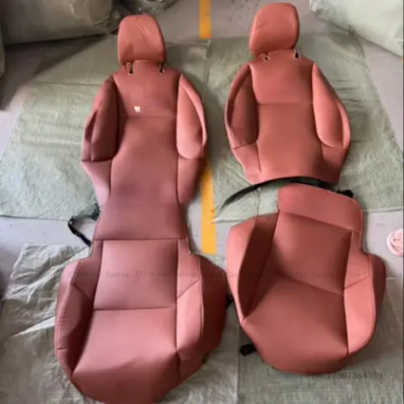 

Индивидуальные роскошные кожаные чехлы для автомобильных сидений Hilux, 100% протестированные, полный комплект, водонепроницаемые