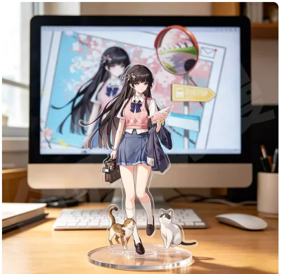 Japanese Anime Wuthering Waves CHISA Acrylic Stand Figure Model Plate Cosplay Collection Desktop Decor Gifts XYZ