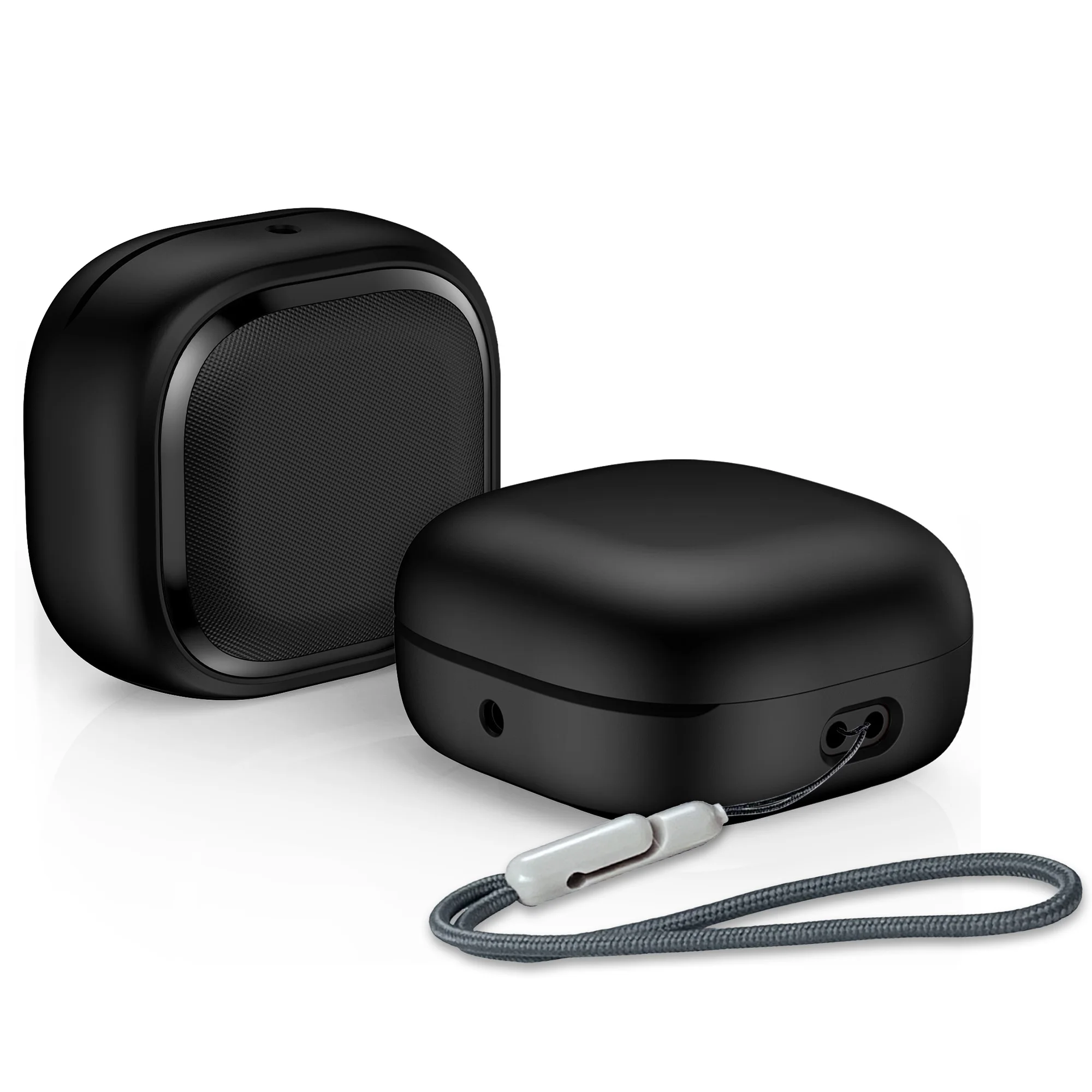 Beschermhoes voor Samsung Galaxy Buds FE, Buds2 Pro, Buds2, Buds Live, Buds Pro Case, harde hoes beschermhoes met draagkoord