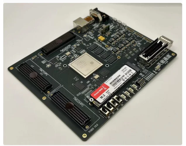 For MPSOC development board XCZU15EG with FMC HPC day embedded software radio