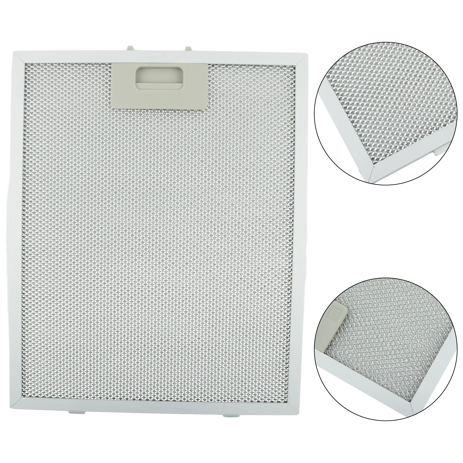 Cooker Hood Filters Metal Mesh Extractor Vent Filter 320X260mm Kitchen Hoods Oil Filter Range Hood Grease Anti Oil-Cotton Parts