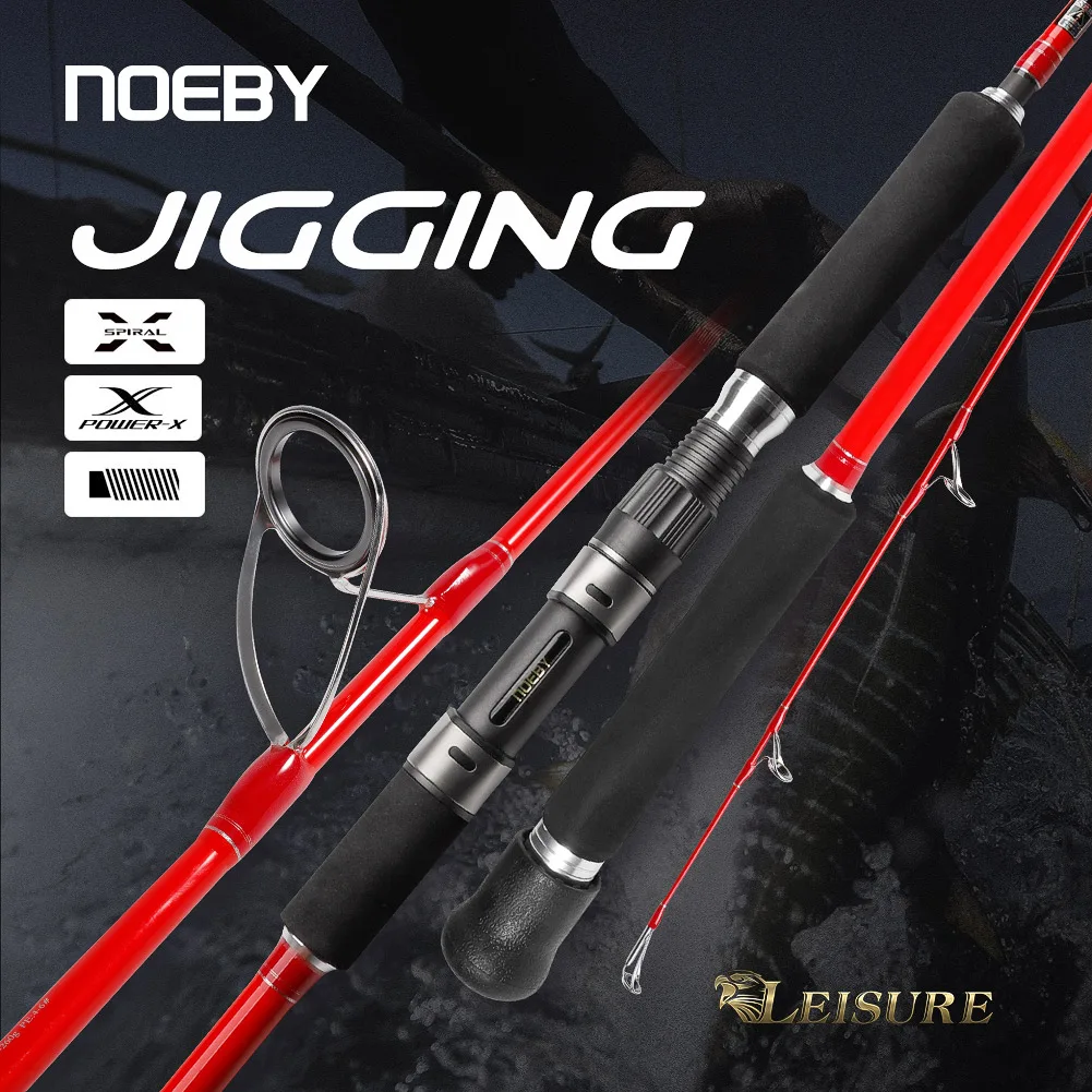 

NOEBY OCEAN Jigging Fishing Rod 1.83m M MH Lure 120-500g 2 Section Spinning Jigging Rod for BlueRunner Tuna Cane Sea Fishing Rod