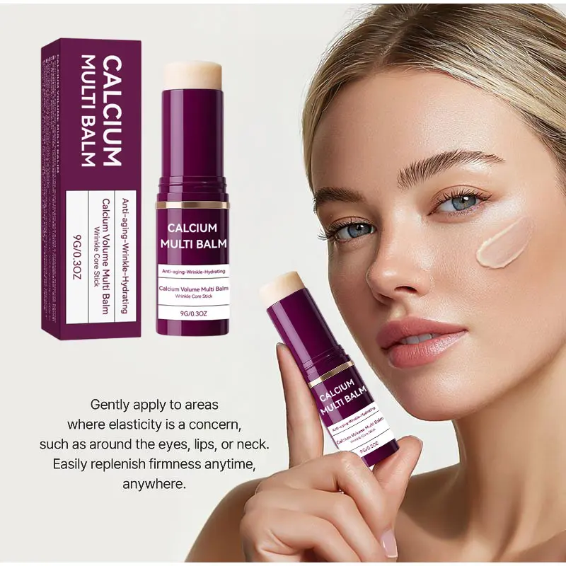 الكالسيوم متعدد بلسم الوجه عصا الكولاجين مكافحة الشيخوخة كريم للتجاعيد ثبات مرطب ترطيب عصا المحمولة حجم الوجه عصا #4