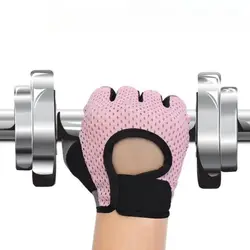 Cycling Fingerless Gloves Professional Gym Fitness Breathable Anti-Slip Women Men Half Finger Fishing Female Bicycle Bike Gloves