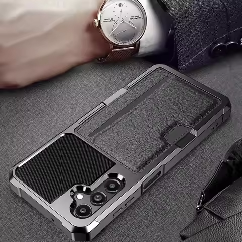 for samsung A56 A36 A16 S25 Ultra S24 FE S23 S22 Plus Cover Case for Samsung Galaxy A55 5G A15 A35 A54 A14 A34 A53 Card Holder