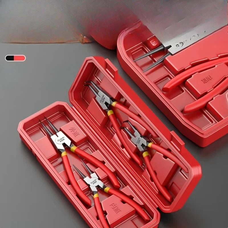 Multi-function Expansion Pliers Retaining Ring Pliers Card Pliers Internal And External Dual-purpose Industrial Grade Circlip Pl
