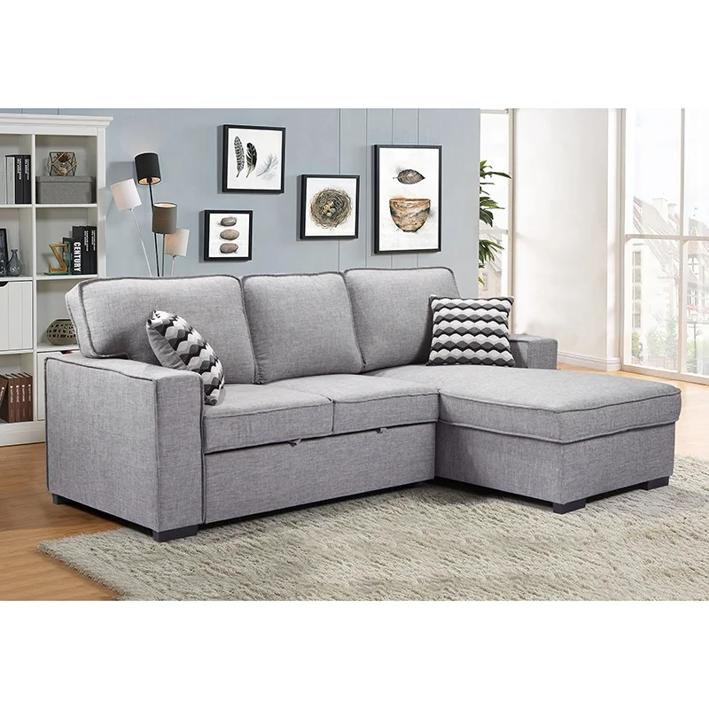 Dongguan TIANHANG  Upholstered high-density sponge sofa bed folding sofa bed with storage