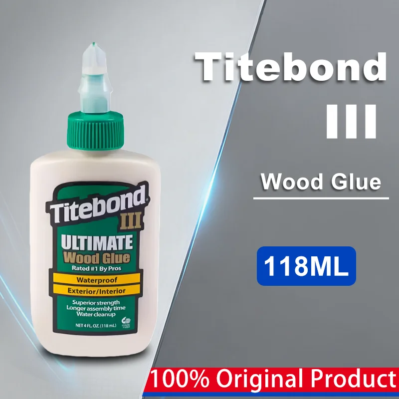 Colle à bois Titebond I II III, adhésif pour le travail du bois, liaison forte, colle de réparation domestique, imperméable, pour instruments de musique, artisanat du bois
