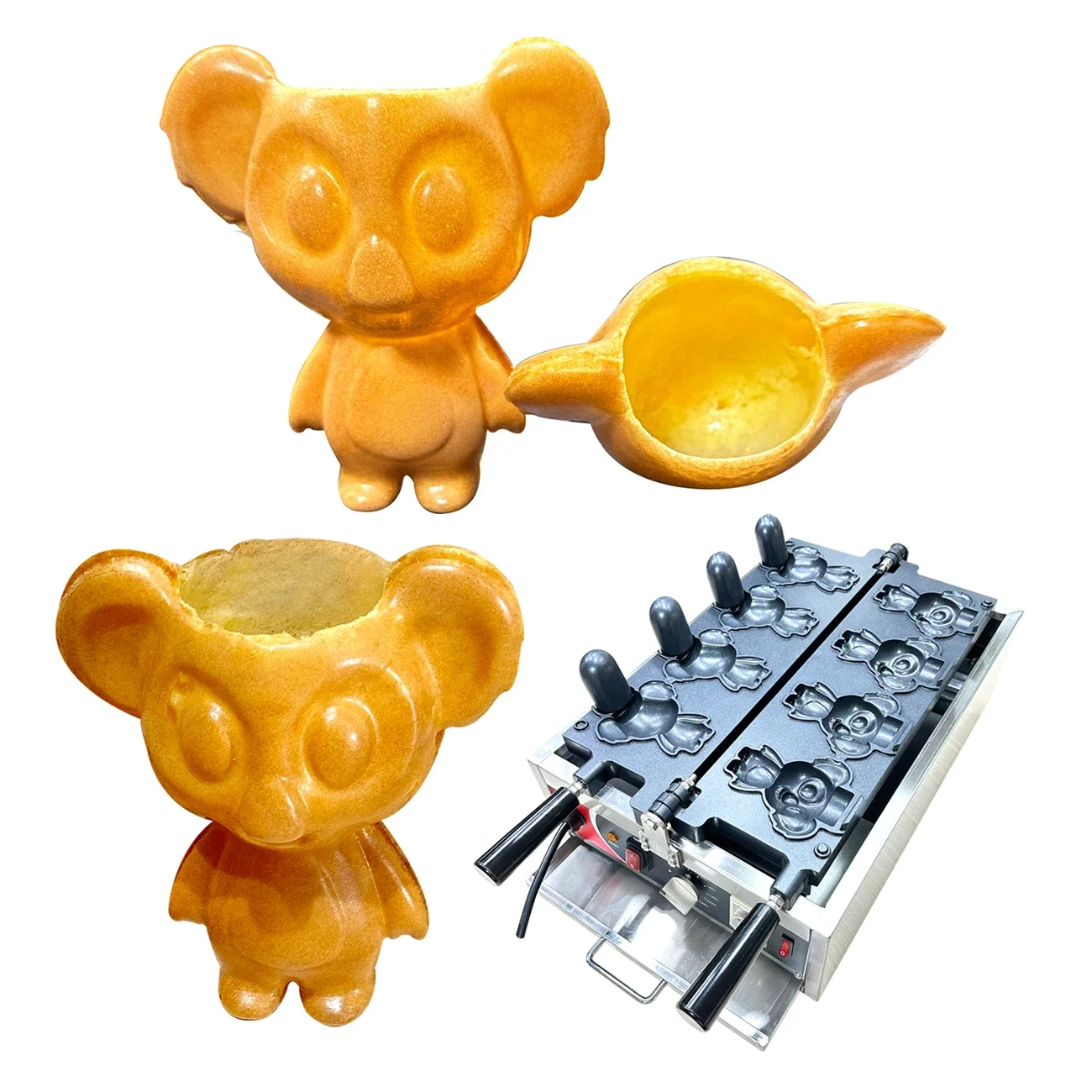 

Commercial Small Machine Private Mold Taiyaki Electric Gauffrier Mini Waffle Maker 220v