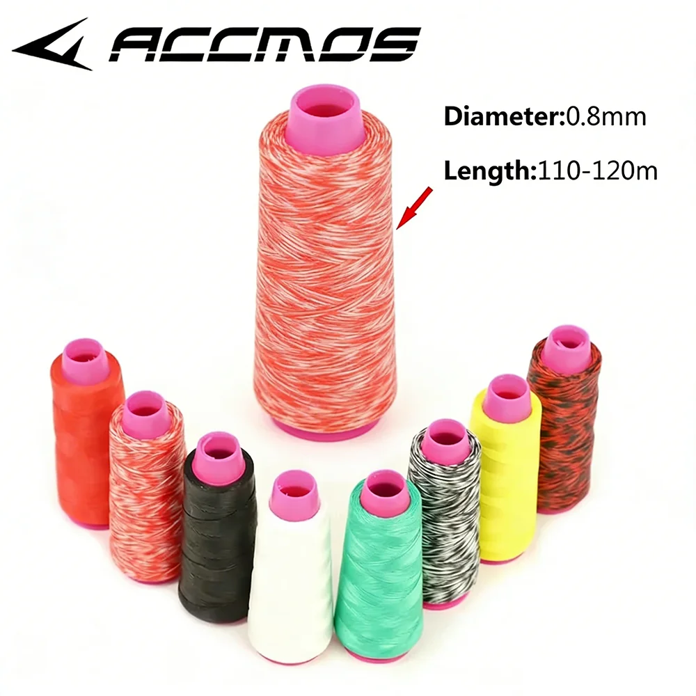 ACCMOS 120m Bow String Material 1600D Polyethylene Fiber Rope DIY Archery Bow String for Sports And Outdoor Activities
