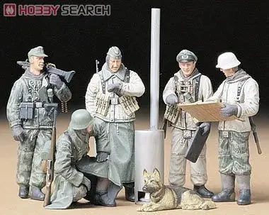 Model militer Tamiya 1/35 tentara Jerman pada Briefing Scale Hobby 35212