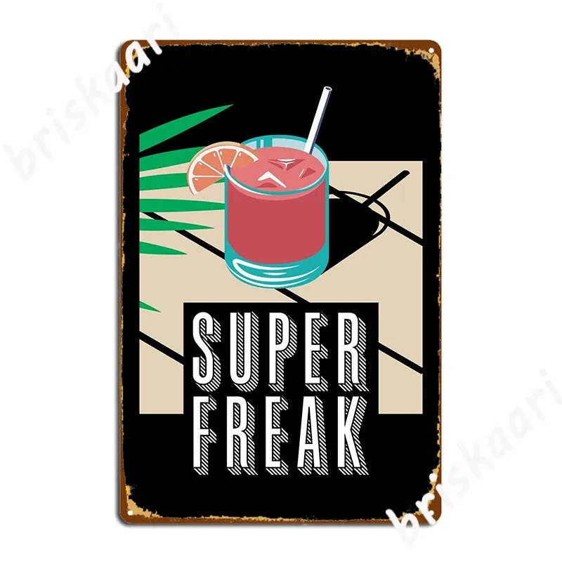 This Is Crazy Crazy Freaky Woman Afternoon Drinks Out Of Control Summer Freak Metal Sign Home Design Tin Sign Posters