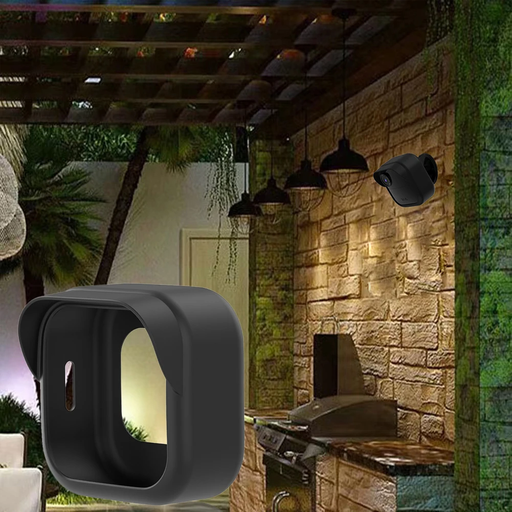 2/3/4/6 قطعة غطاء كاميرا مقاوم للطقس من السيليكون المقاوم للطقس تصميم حافة الجلد الواقي لـ Blink Outdoor 4 (الجيل الرابع)