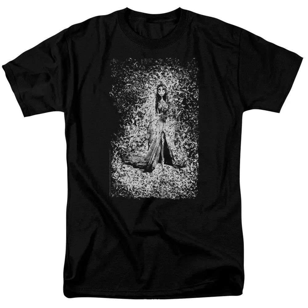 The Corpse Bride Bird Dissolve T Shirt Mens Licensed Movie Emily Black