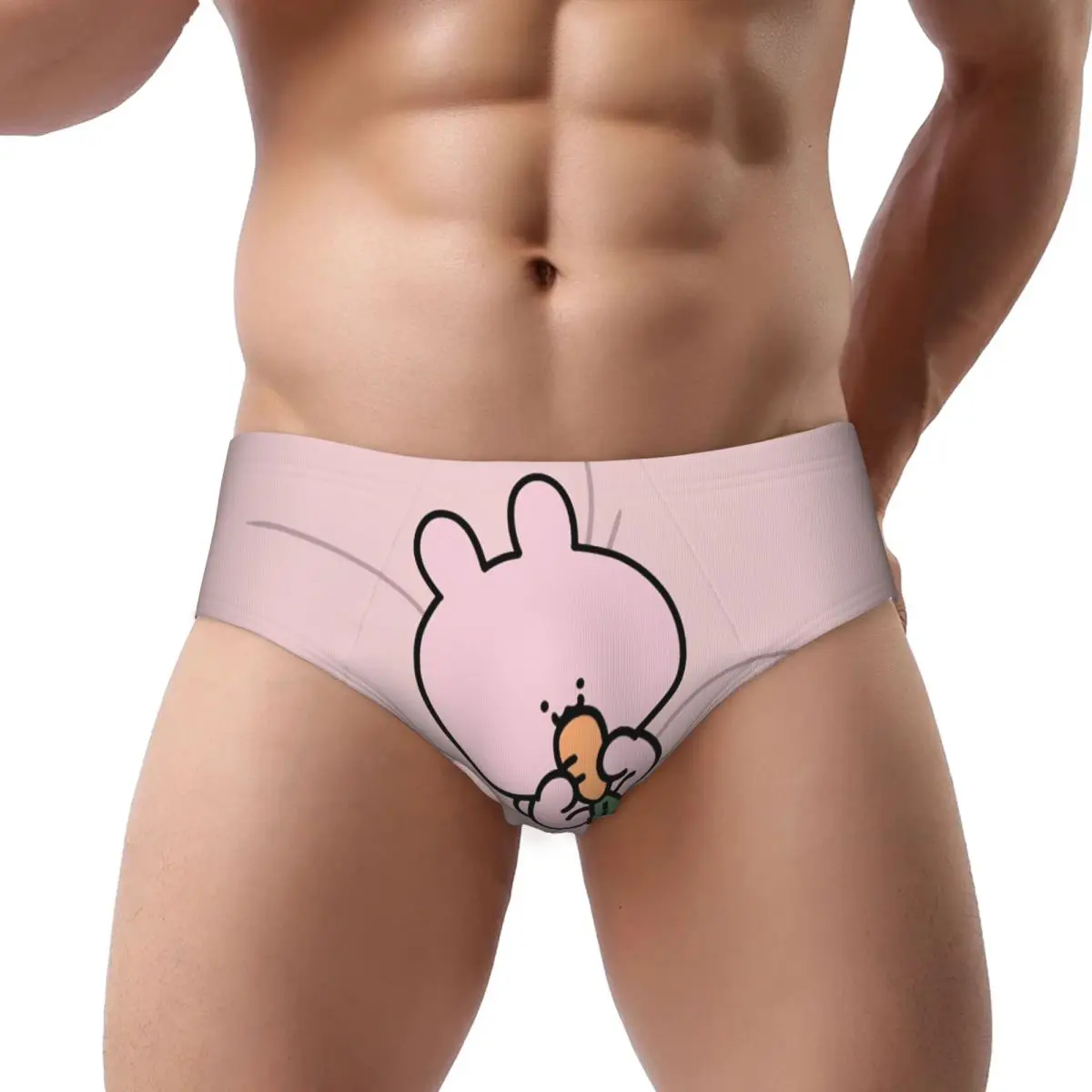 

Мужские трусы Asamimichaan с героями аниме Asamimi на заказ, мужские трусы, удобное нижнее белье, трусы