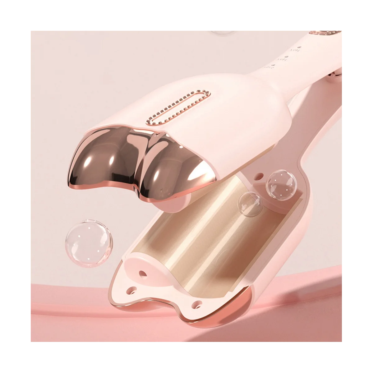 

32 мм щипцы для завивки яиц с когтями, автоматические щипцы для завивки волос, инструменты для укладки с водной рябью, ленивый человек с короткими щипцами для завивки волос USplug-A13G