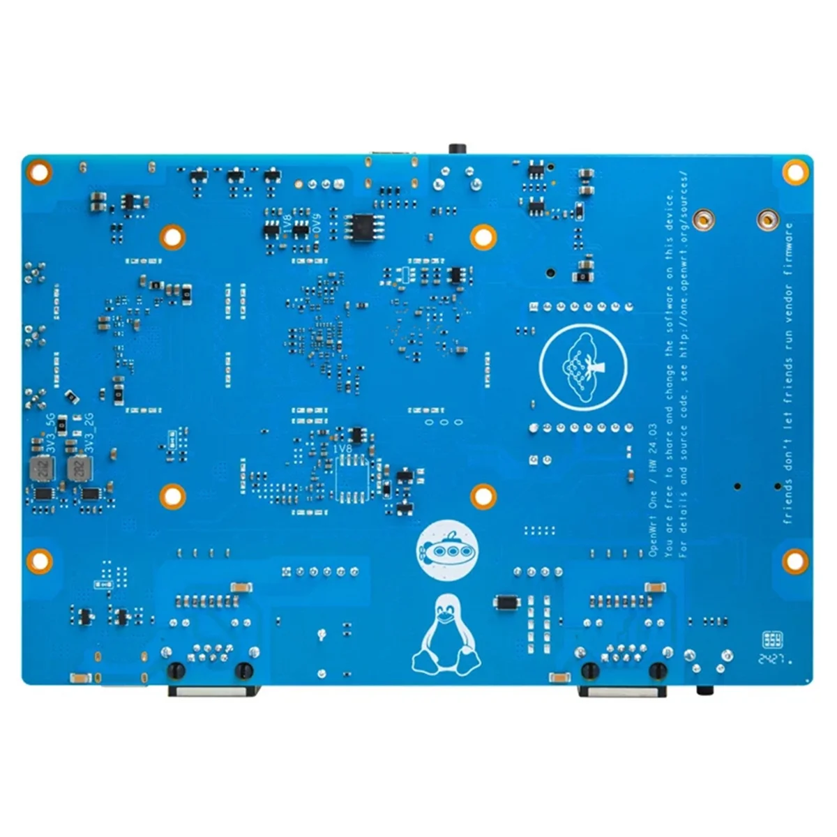 Для маршрутизатора Banana Pi OpenWrt One MediaTek MT7981B Smart Router Board_Y80A