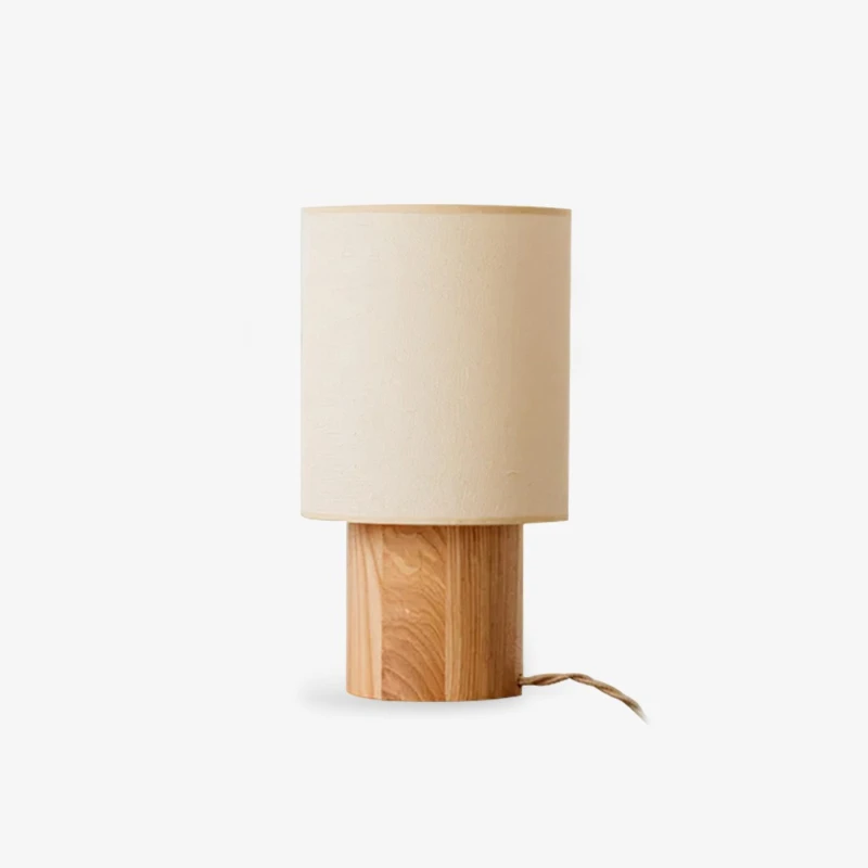 

Retro desk lamp French solid wood light luxury bedroom simple modern creative personalized fabric Nanyang retro night lamps