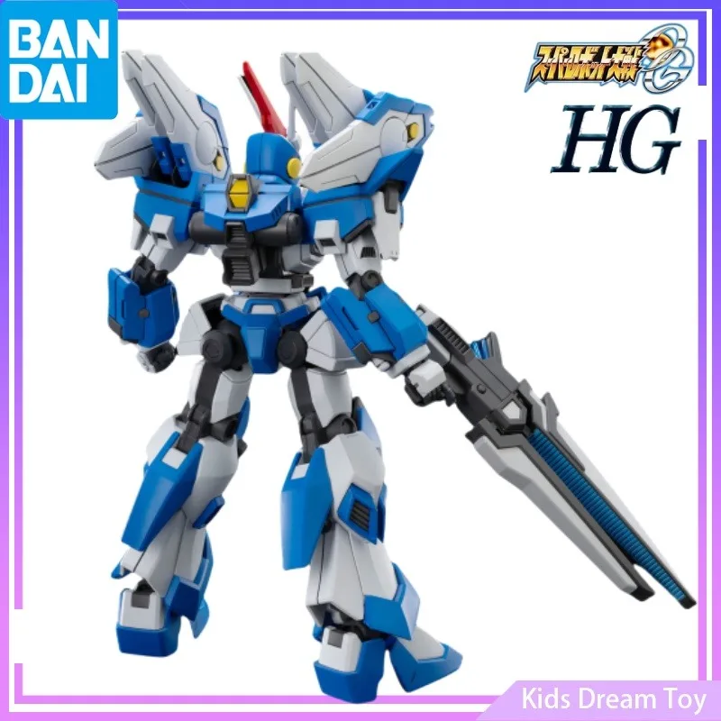Bandai en Stock Original HG 1/144 Super Robot Wars OG figuras de Anime-ASHSAVIOUR-figuras de acción juguetes modelo de ensamblaje coleccionable