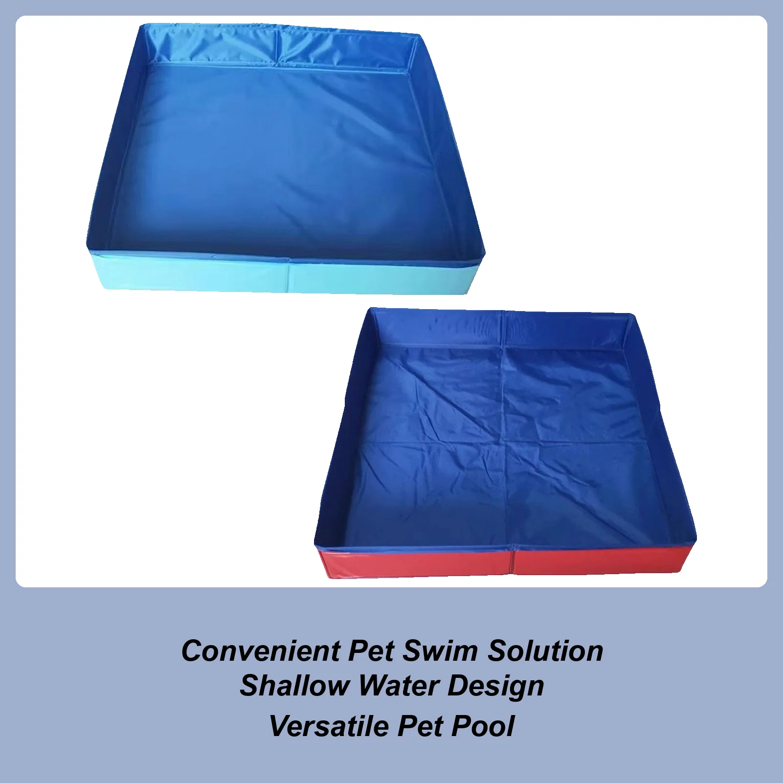 

Ванна для домашних животных, бассейн для детей, складной бассейн из ПВХ, ненадувной бассейн для собак, товары для домашних животных для щенков и кошек