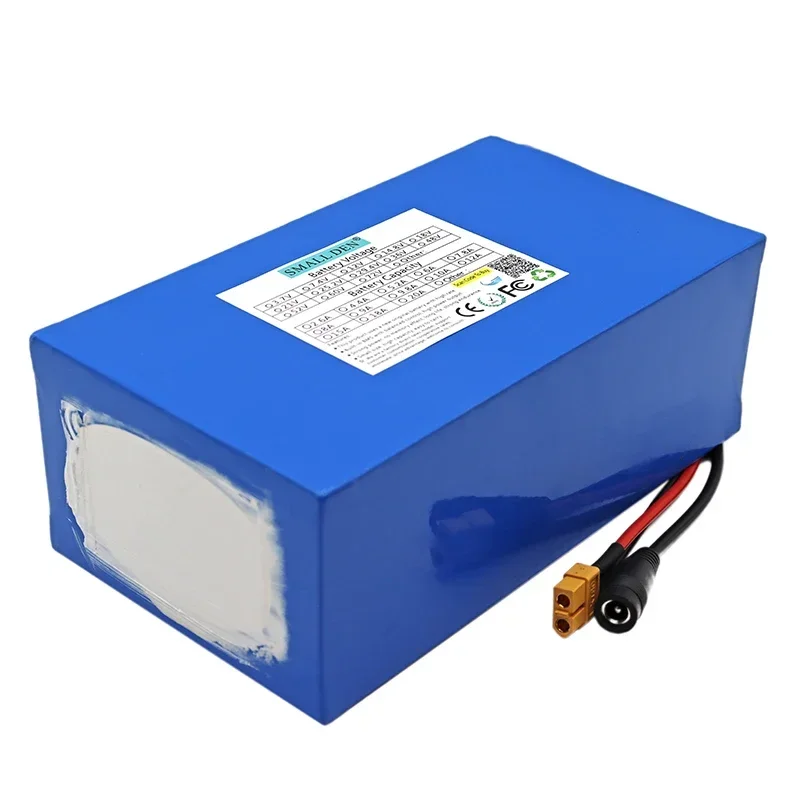 72V 10Ah 21700 20S2P lithium battery pack built-in 30A BMS 1000W 2000W suitable for high-power+84V 2A rechargeable batteries