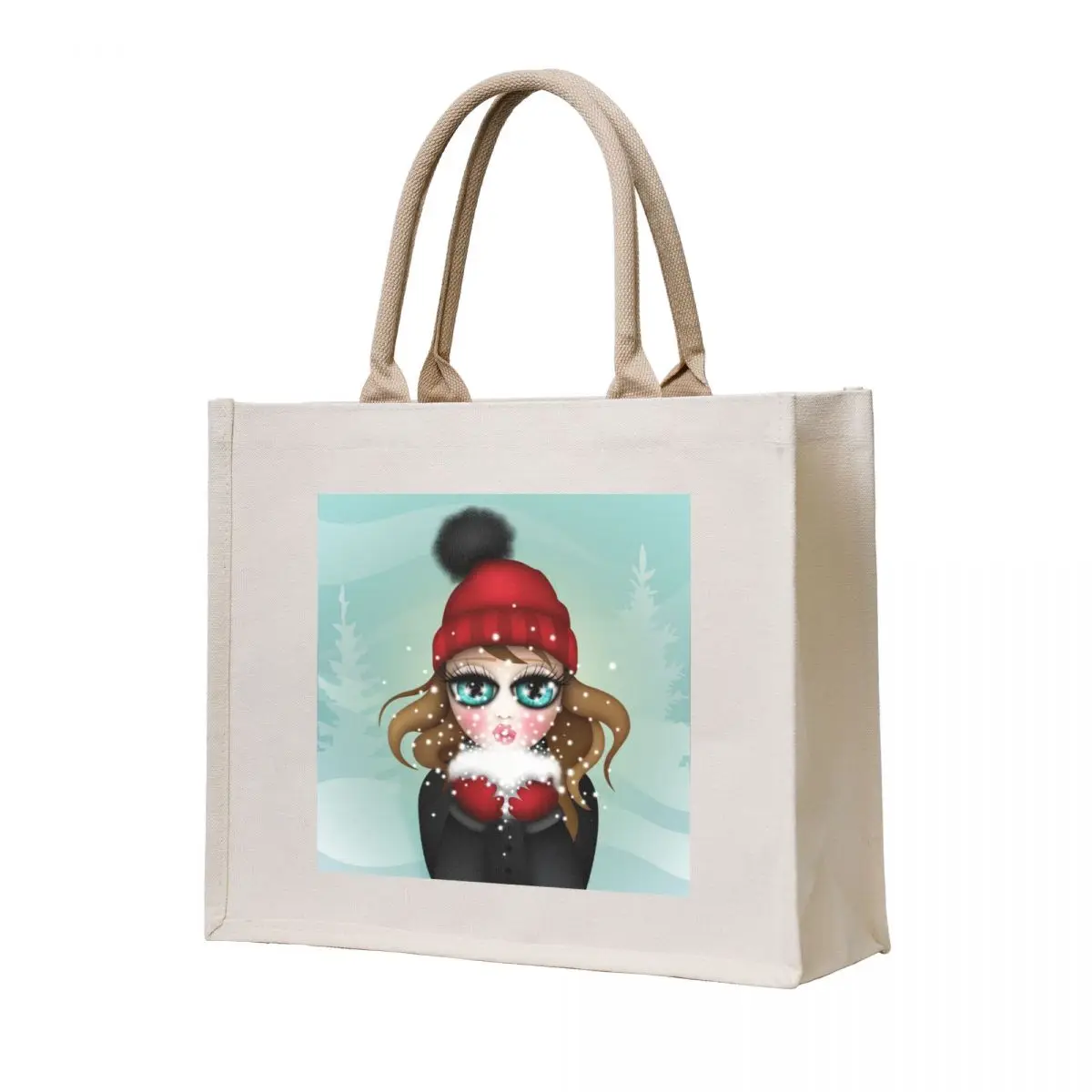 

Snowflakes Tote Bag tote bags cloth bags tote bag women reusable shopping bag
