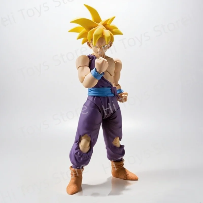Disponibile originale Bandai Dragon Ball Shf Super Saiyan Son Gohan The Fighter Who Surpassed Action Figure Giocattoli da collezione