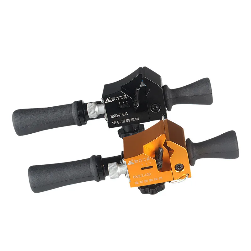 

Rotary type multi-function cable stripper planer high-voltage cable stripper knife insulated wire high-voltage cable stripper