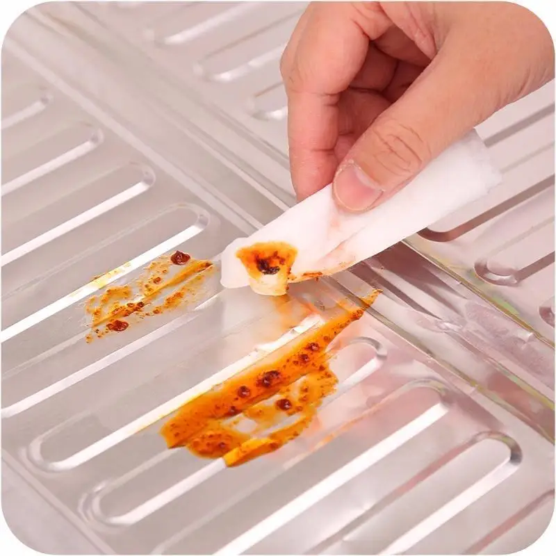 Kitchen Grease Foil Insulation Block Oil Splash Plate Cooking Hot Baffle Tinfoil Board Aluminum view 5