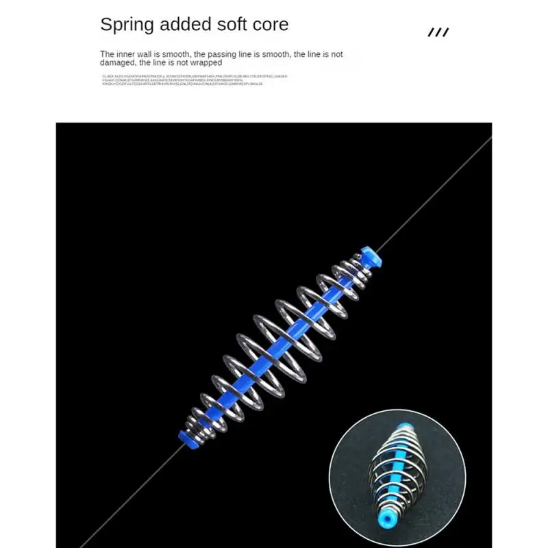 2/4/6PCS Wire Diameter 0.7mm Bait Accessories Inner Wall Is Smooth Explosion Hook Spring High Carbon Steel Ppo-3 Nano