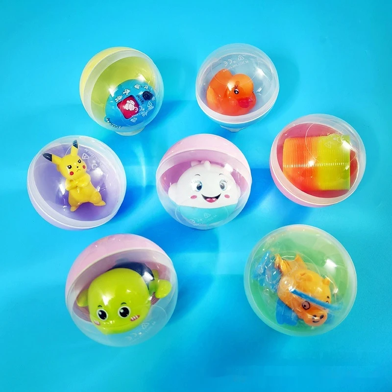 75mm twisting Ball Surprise Blind Box Toy Egg Anime figure Box Toy Egg giocattoli per bambini giocattolo di decompressione che raccoglie giocattoli compleanno gif