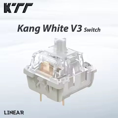 KTT Kang White V3 Switches Mechanical Keyboard accessories Switch 3Pin Custom Cherry RGB SMD Gaming Compatible With MX Switch