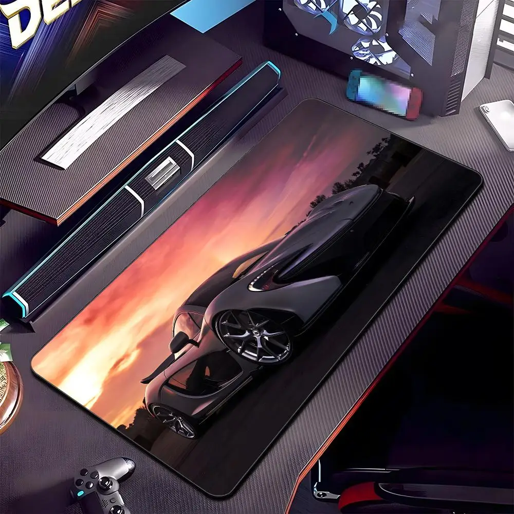 

Крутой коврик для мыши M-mcLarens, большой игровой коврик с защитой от скольжения, утолщенный, для компьютерной клавиатуры, стола, рабочего места