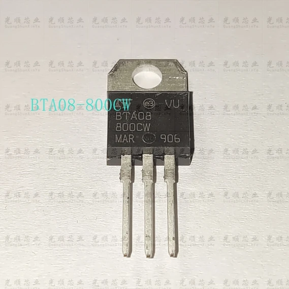 5pcs  BTA08-800CW     BTA08   TO220