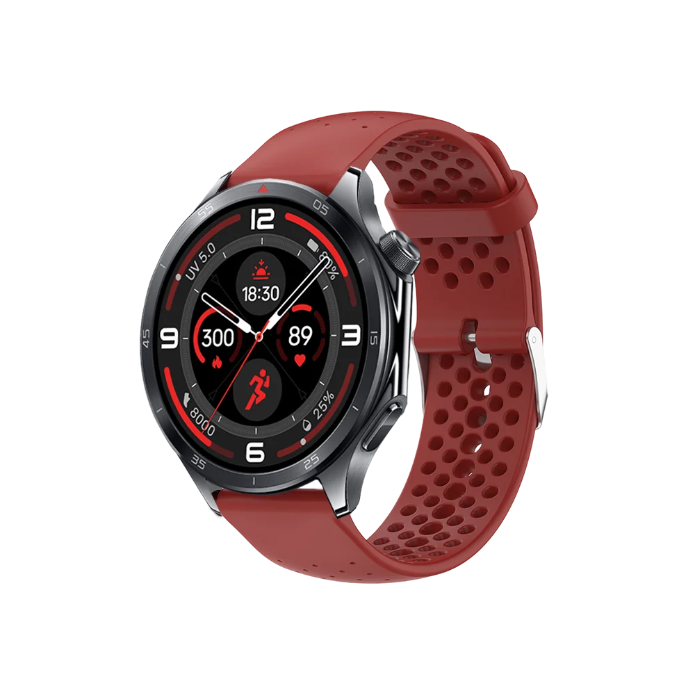 Pasek do zegarka 22 mm do OnePlus 3 2 2R Sport Oddychający z Otworami Męski Damski Klasyczny Bransoletka z Klamrą do Oneplus 2R 2 3 Pasek 22 mm