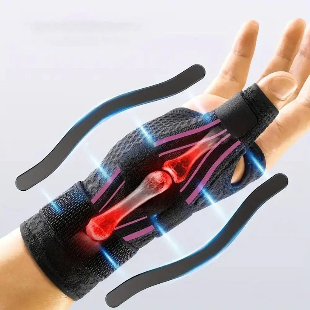 Soporte ergonómico de muñeca con férula pulgar envolvente transpirable - imagen 5