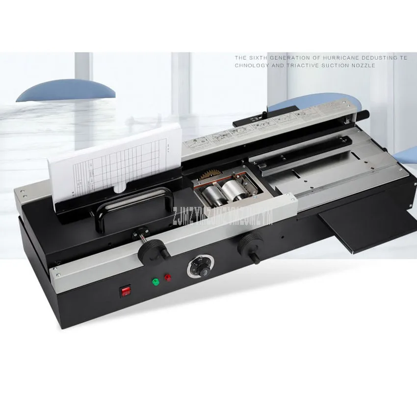 WD-40A A4 Size Hot Melt Glue Binding Machine Max 4cm Thickness 200 Books/Hour High Efficiency Book Paper Binder for Office